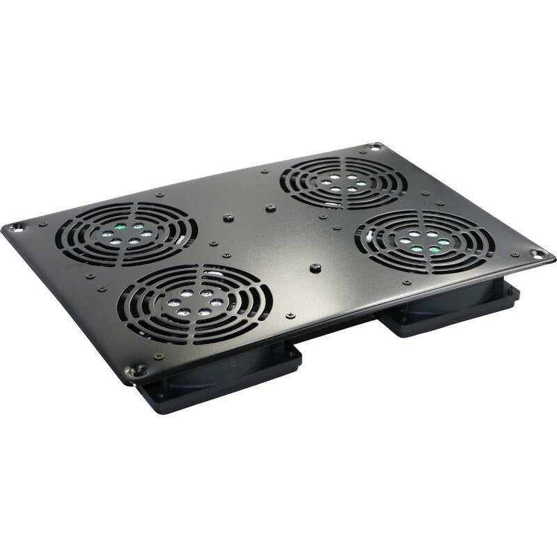 Fan tray Excel 542-044-BK (19", 4 fans, black, 800mm)