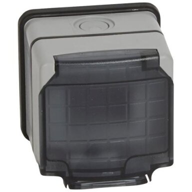 Cover box 2 mod. Mosaic Plexo Legrand 684636 (IP66, IK08)
