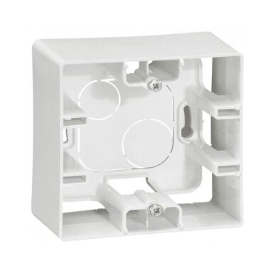 Surface cover box Niloe Step Legrand 863197 (white, 1 mod.)