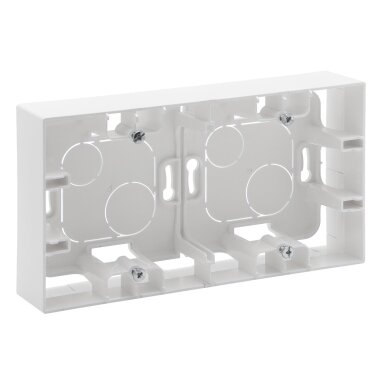 Surface cover box Niloe Step Legrand 863198 (white, 2 mod.)
