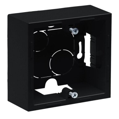 Surface cover box SUNO Legrand 721494 (juoda, 1 mod.)
