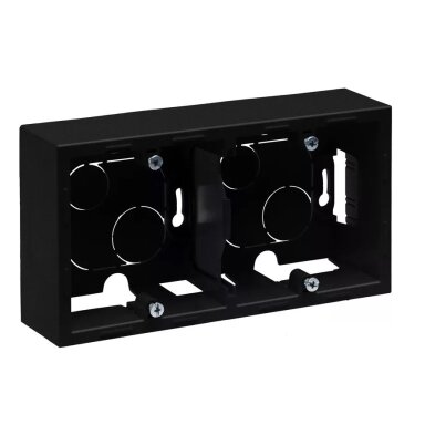 Surface cover box SUNO Legrand 721495 (black, 2 mod.)