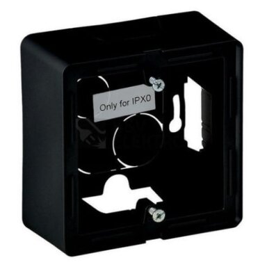 Surface cover box Valena Life Legrand 754066 (black, 1 mod.)