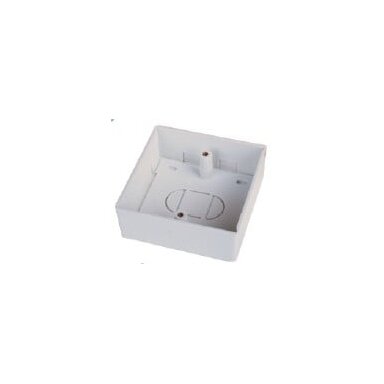 Virštinkinė paskirstymo dėžutė RJ45 keystone lizdams 86x86x32mm