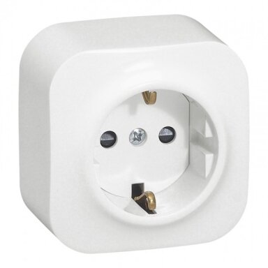 Surface socket with earthing Forix Legrand 782411