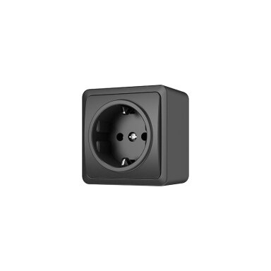 Socket with grounding Vilma SL+250 RP16-002 SL+ (black)