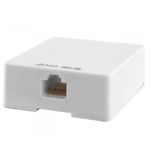 Virštinkinis kištukinis lizdas RJ45 FTP CAT 6e Virštinkinis kištukinis lizdas RJ45 FTP CAT 6e
