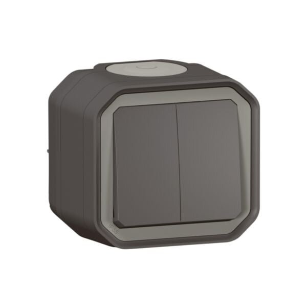 Overhead 1-gang switch/switch Legrand 069775 (anthracite)