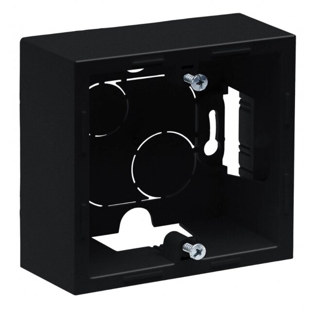 Virštinkinė dėžutė SUNO Legrand 721494 (juoda, 1 mod.) Virštinkinė dėžutė SUNO Legrand 721494 (juoda, 1 mod.)