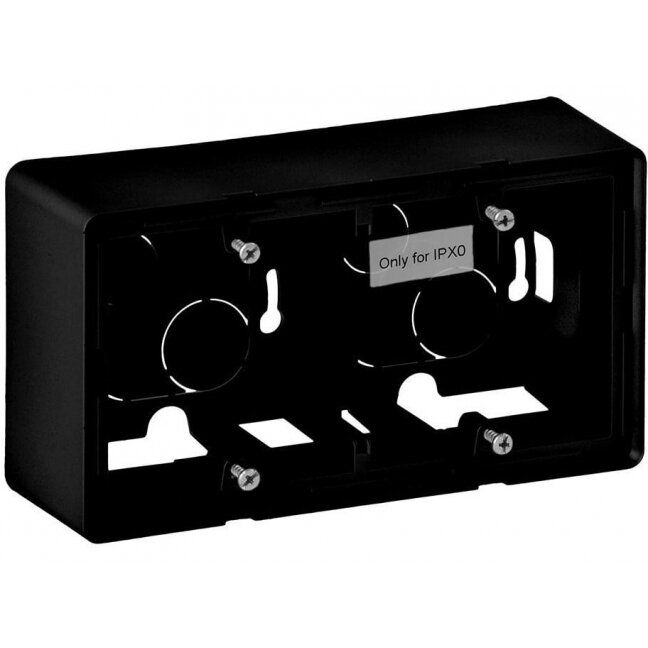 Virštinkinė dėžutė Valena Life Legrand 754067 (juoda, 2 mod.) Virštinkinė dėžutė Valena Life Legrand 754067 (juoda, 2 mod.)