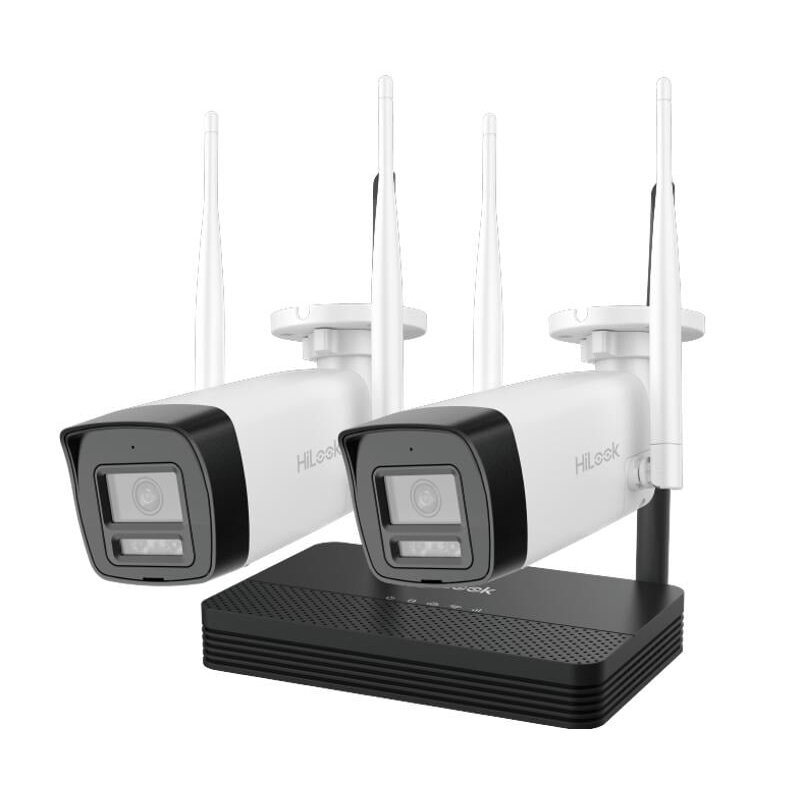 Wifi kamerų rinkinys Hilook DS-J142I/IKS-2042BH-PH/W